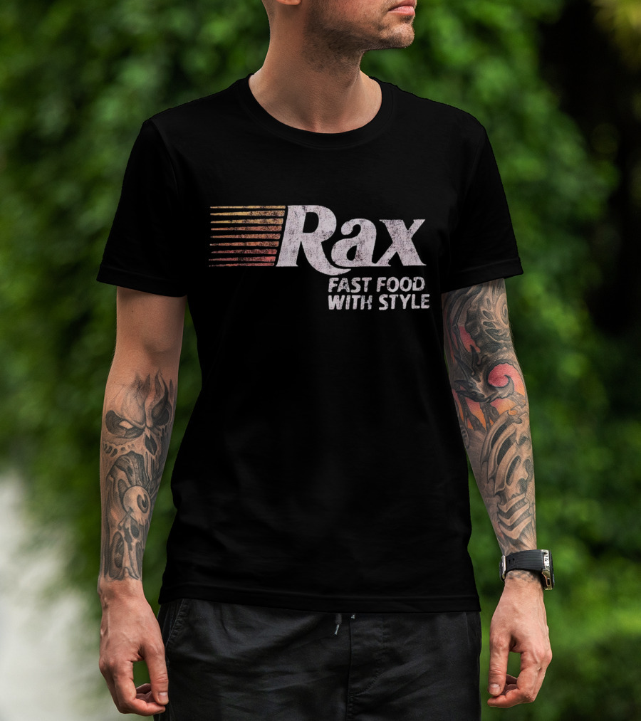Rax Retro Fast Food With Style Vintage T-Shirt