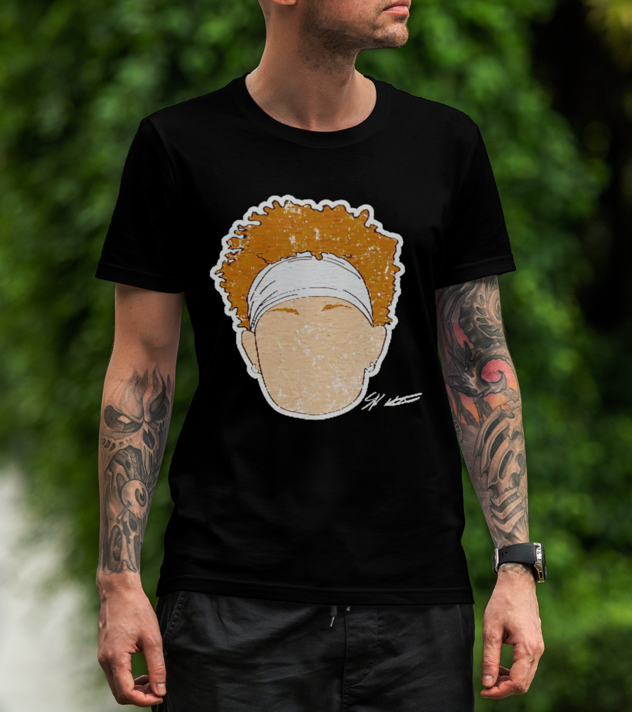 Spencer Rattler South Carolina Gamecocks Comic Style Headband T-Shirt