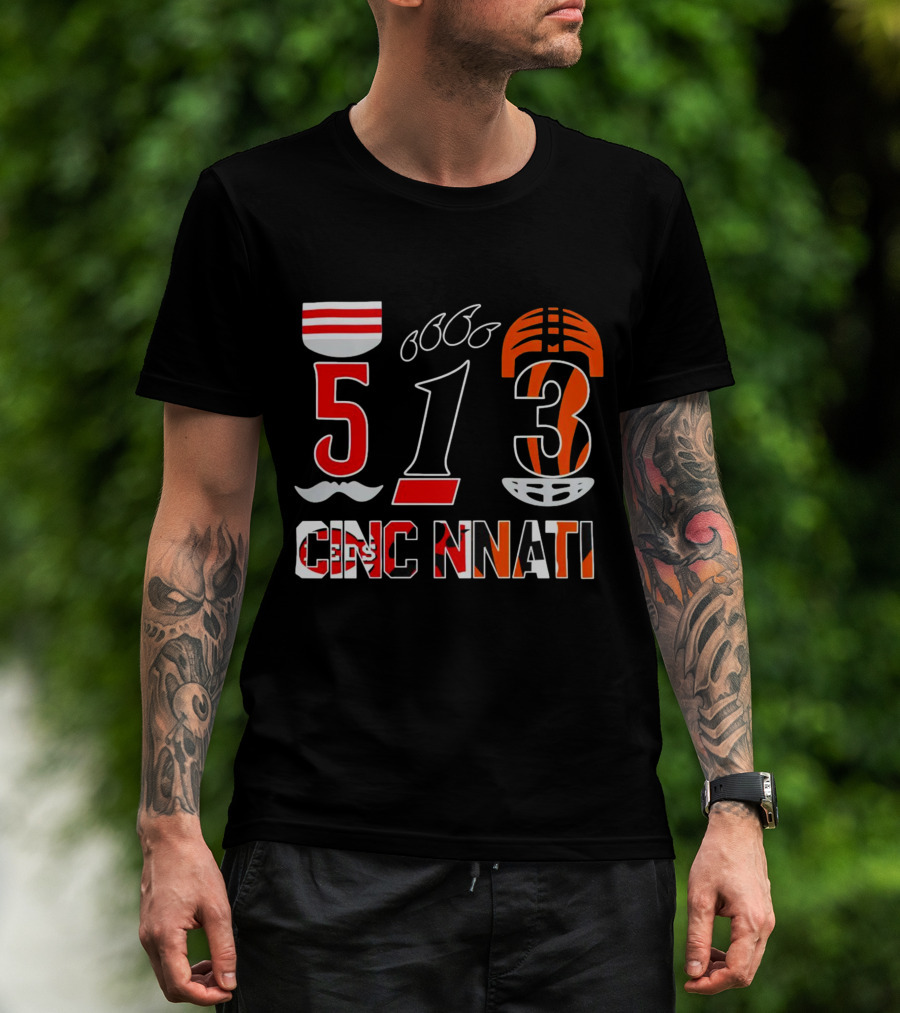 513 Cincinnati Bearcat Football Tiger Team Legend T-Shirt