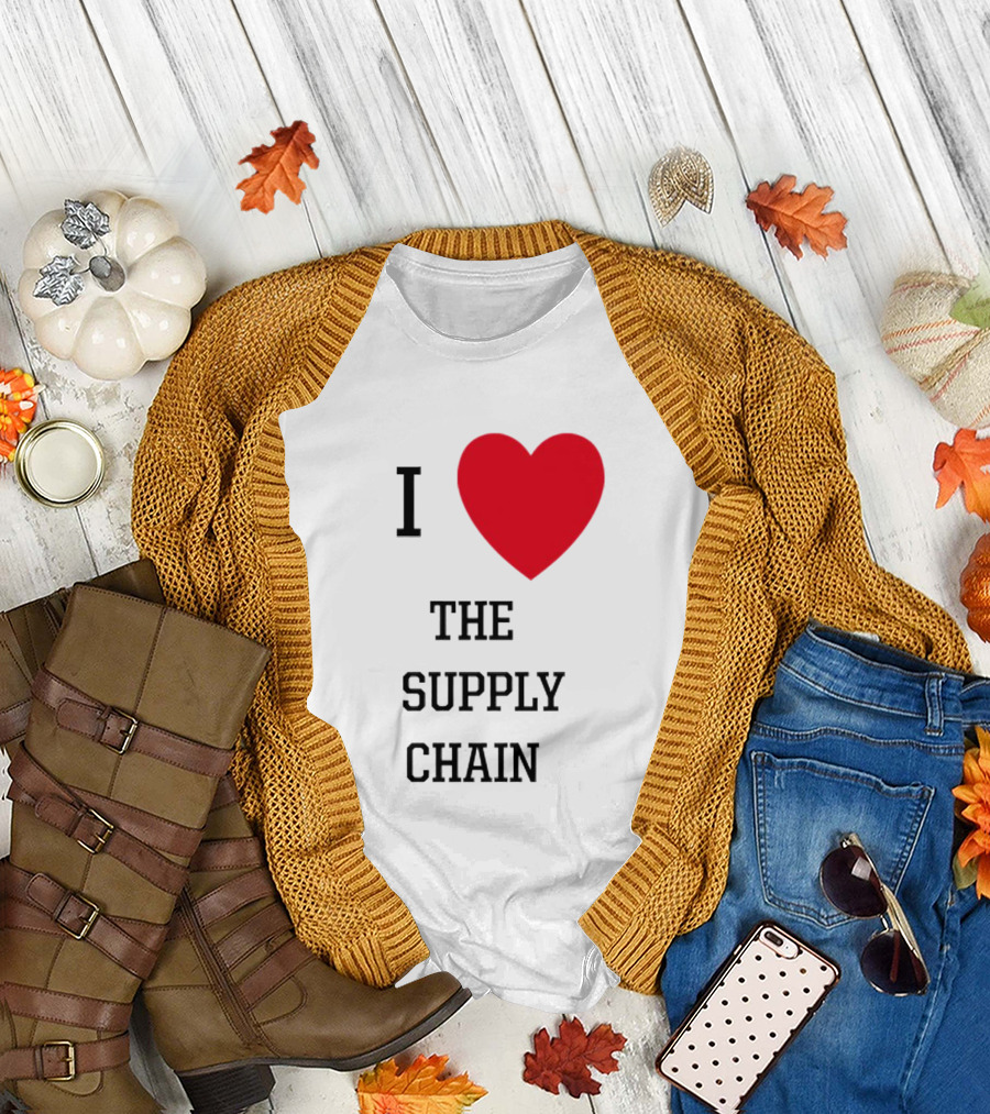 I Heart The Supply Chain T-Shirt