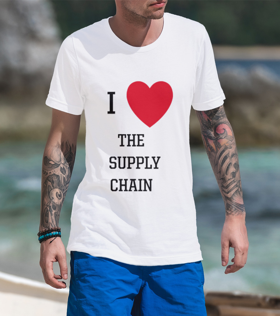 I Heart The Supply Chain T-Shirt