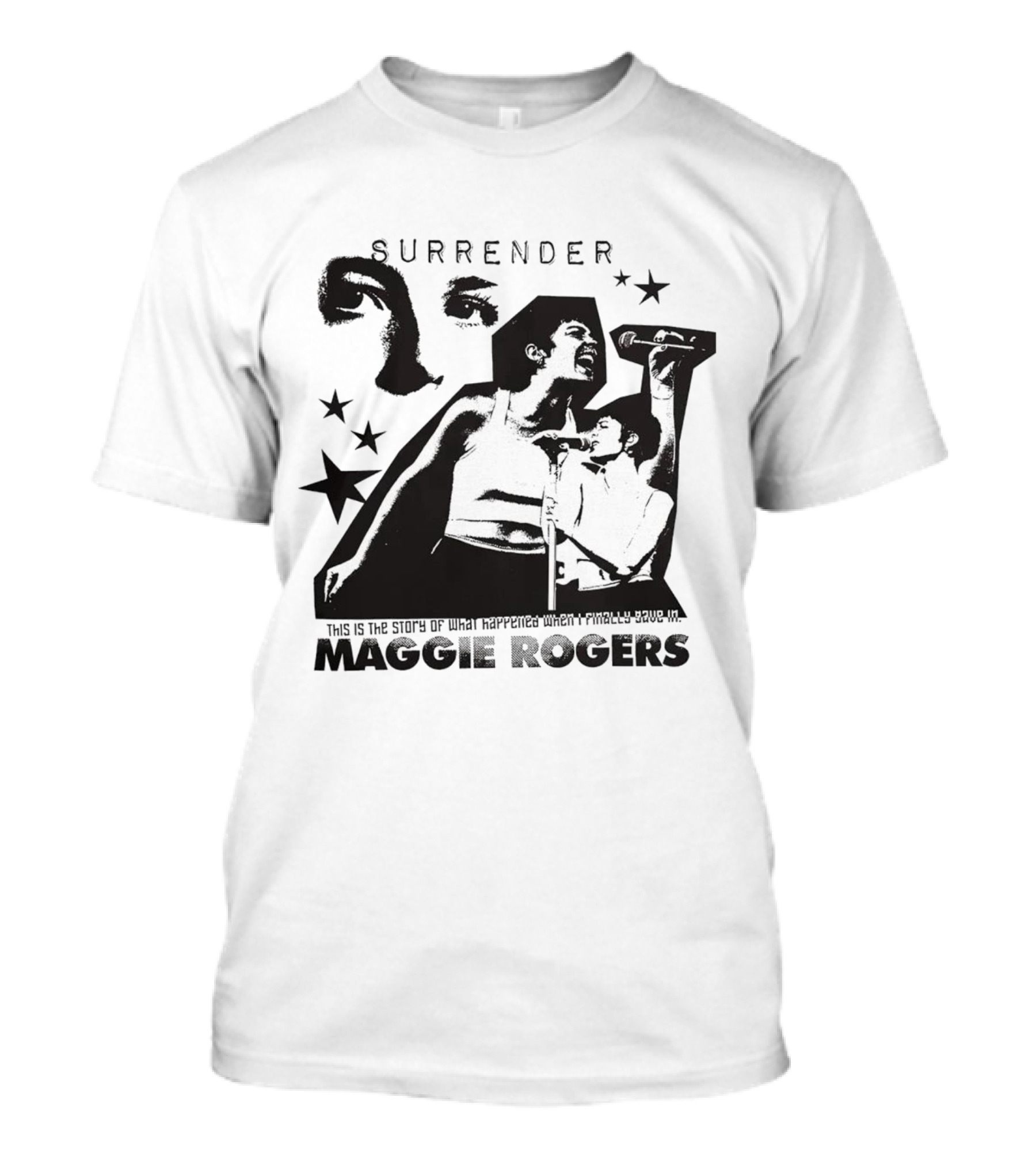 Surrender Stage Photo Maggie Rogers T-Shirt