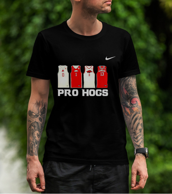 Eric Musselman Arkansas Razorbacks Basketball Pro Hogs Jerseys T-Shirt
