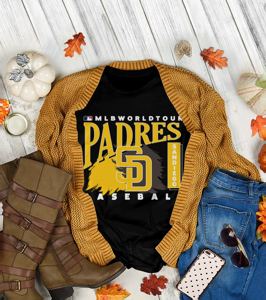 MLB World Tour Padres San Diego Baseball T-Shirt