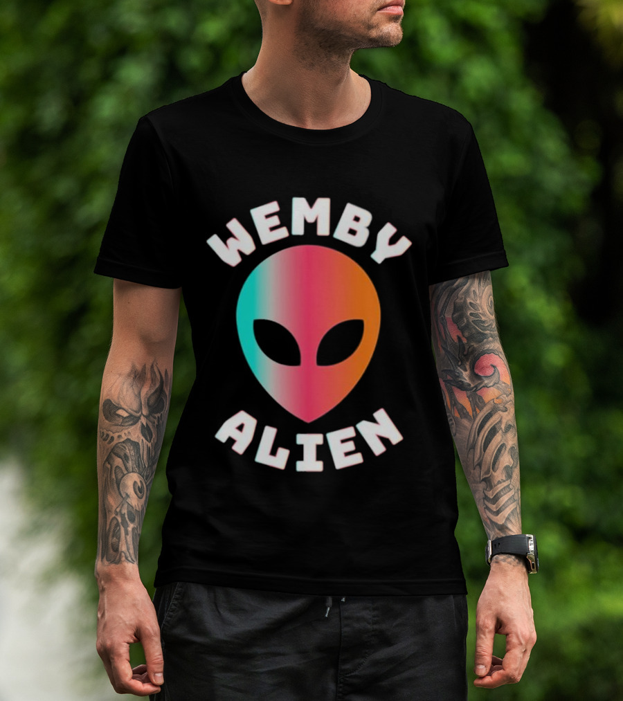 Wemby Alien Victor Wembanyama Iconic Extraterrestrial T-Shirt