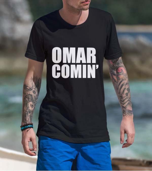 Omar Comin’ The Wire Iconic Catchphrase T-Shirt
