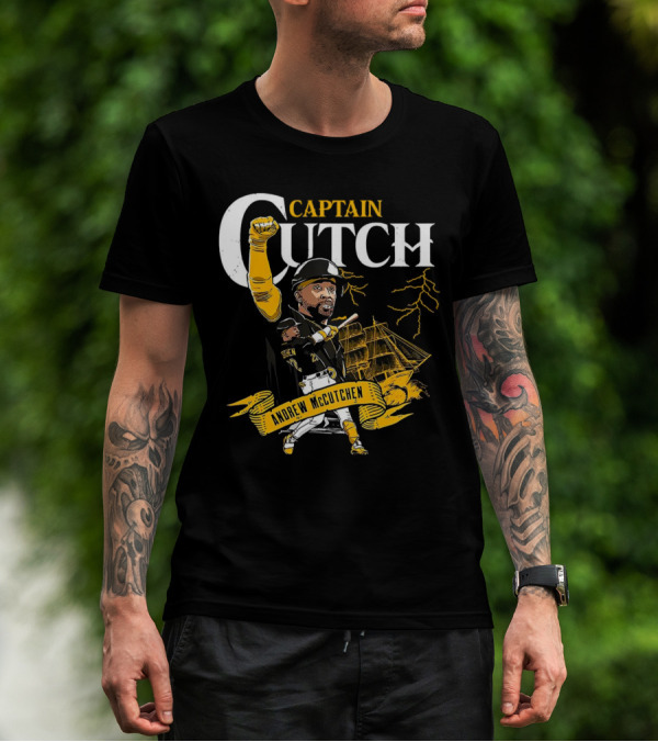 Andrew McCutchen Captain Cutch Pittsburgh Pirates Baseball T-Shirt