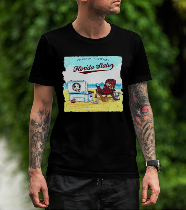 Florida State Seminoles Authentic Outfitters Lakeside Relaxation Scene T-Shirt
