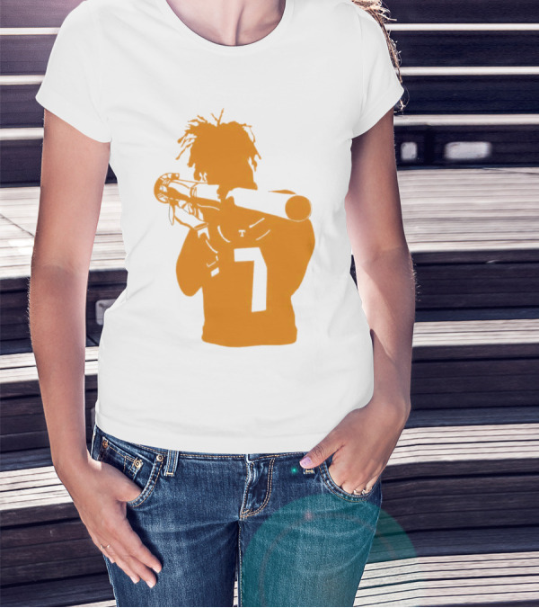 Bazooka Joe 7 Football Player T-Shirt