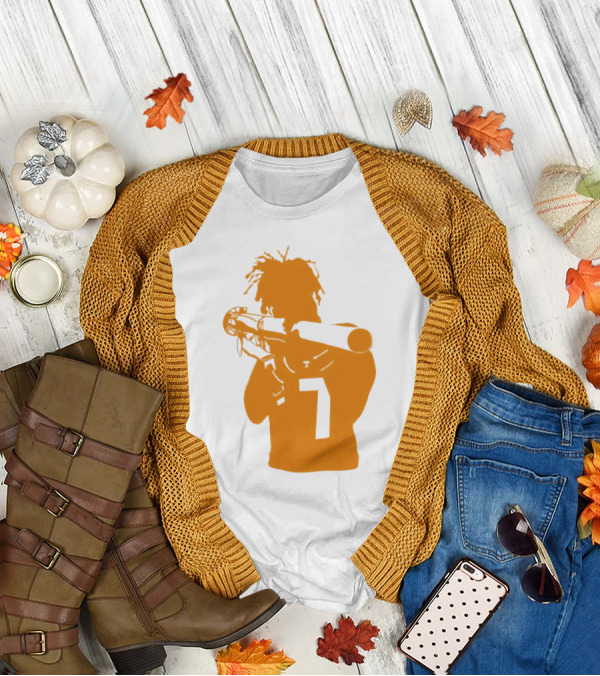 Bazooka Joe 7 Football Player T-Shirt