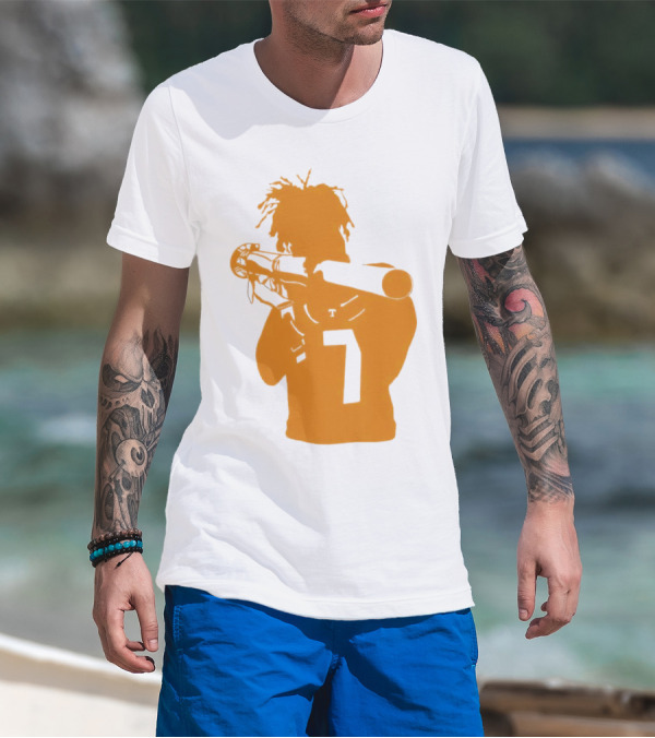 Bazooka Joe 7 Football Player T-Shirt