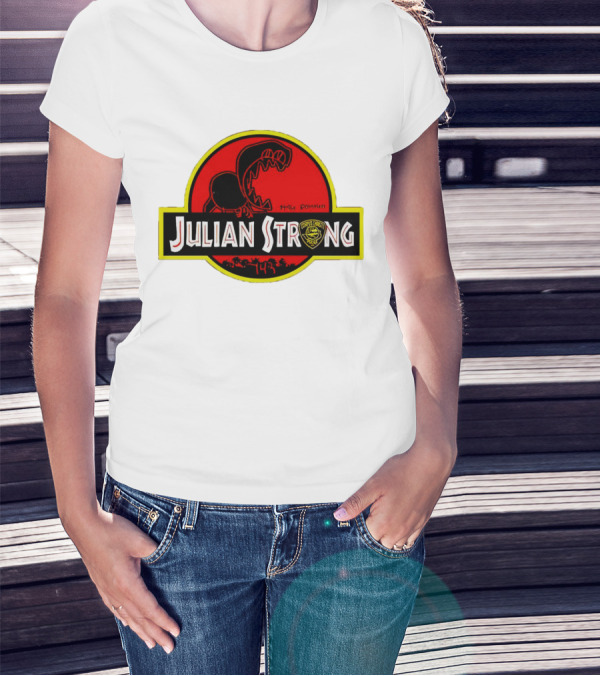 Julian Strong Fundraiser Unleash The Power Of Love Dinosaur Rescue Project 143 T-Shirt