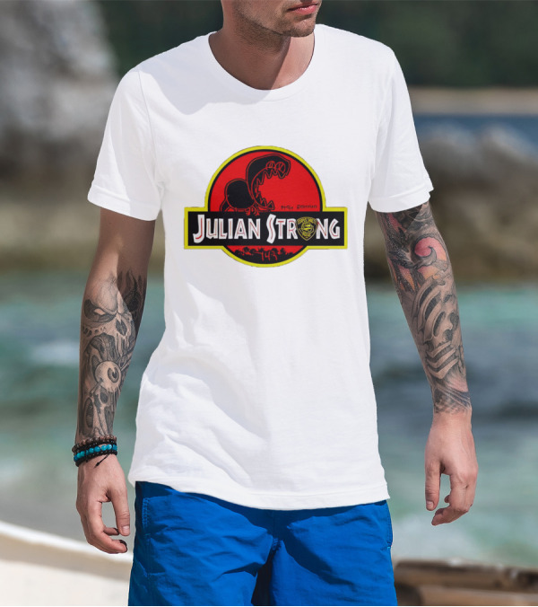 Julian Strong Fundraiser Unleash The Power Of Love Dinosaur Rescue Project 143 T-Shirt