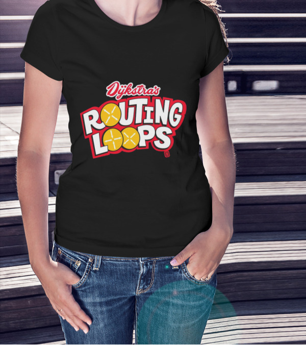 Dijkstra’s Routing Loops Comic T-Shirt