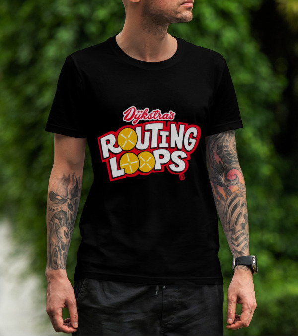 Dijkstra’s Routing Loops Comic T-Shirt