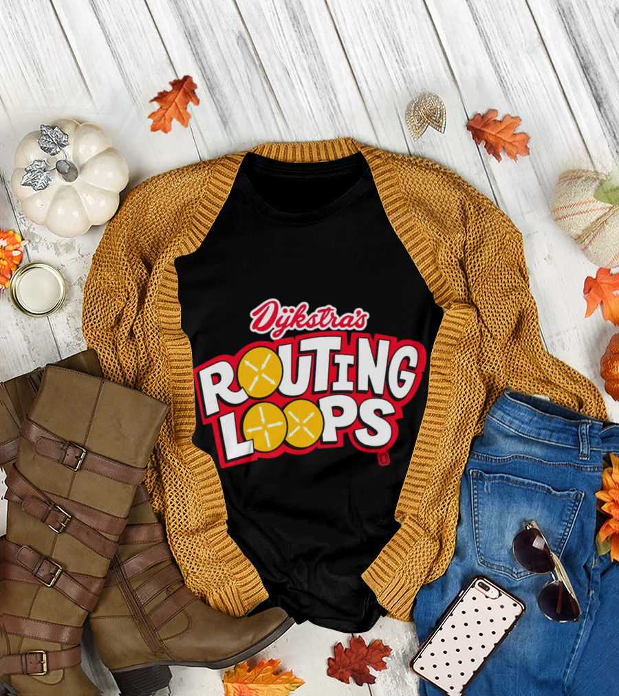 Dijkstra’s Routing Loops Comic T-Shirt