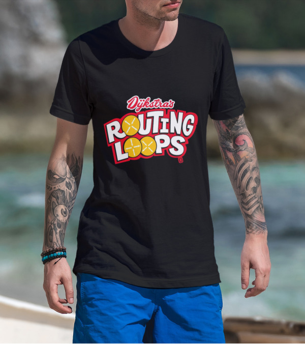 Dijkstra’s Routing Loops Comic T-Shirt