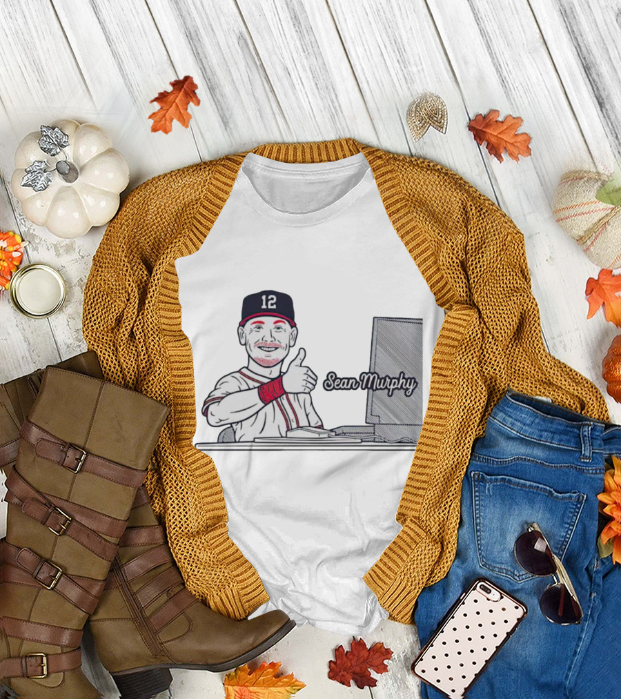 Sean Murphy Thumbs Up Baseball Player Number 12 T-Shirt