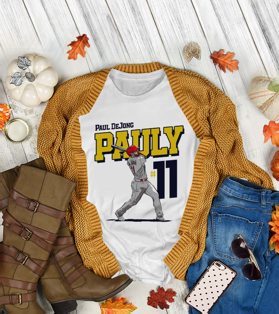 Paul DeJong Pauly #11 St. Louis Cardinals Baseball T-Shirt