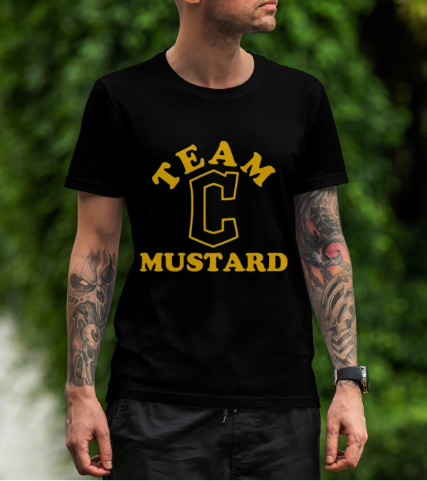 Cleveland Guardians Team Mustard C T-Shirt