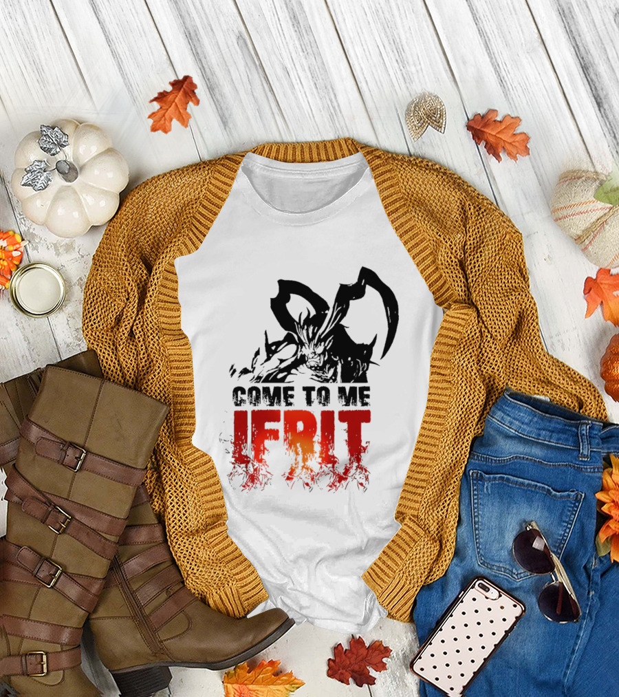 Come To Me Ifrit Fantasy Demon T-Shirt