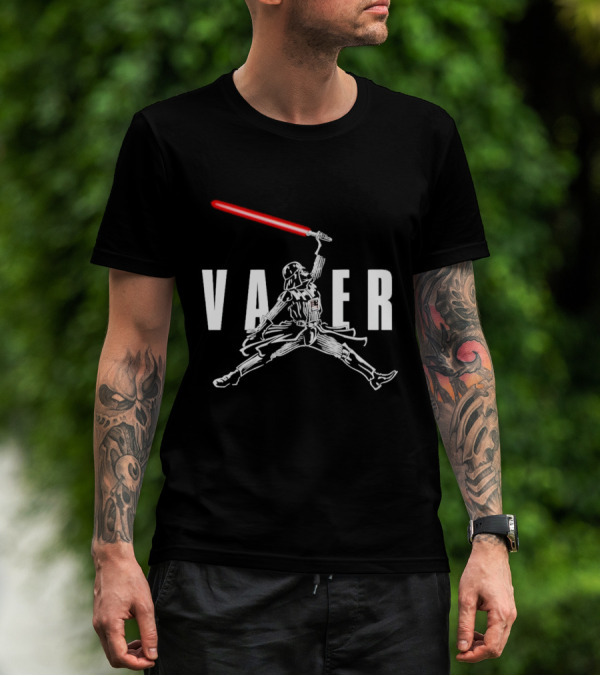 VADER Jumpman Lightsaber T-Shirt