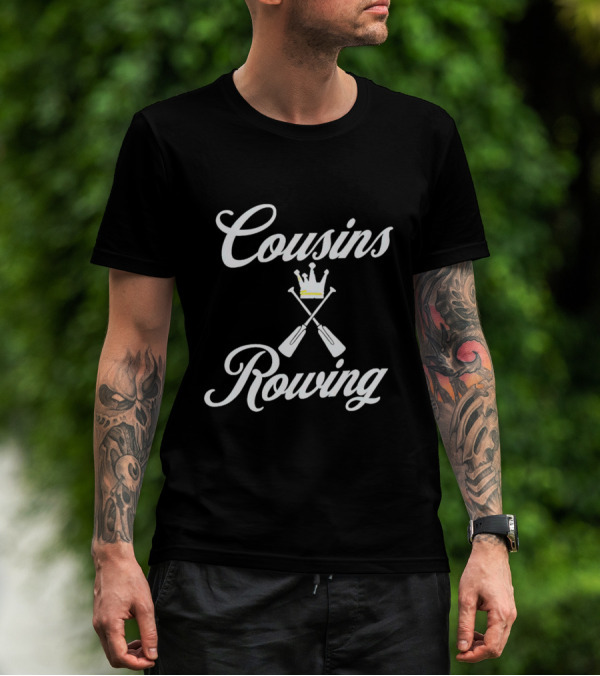 Cousins Rowing Crowned Oars T-Shirt