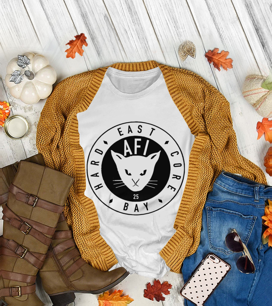 AFI East Bay Hard Core Cat 25 T-Shirt
