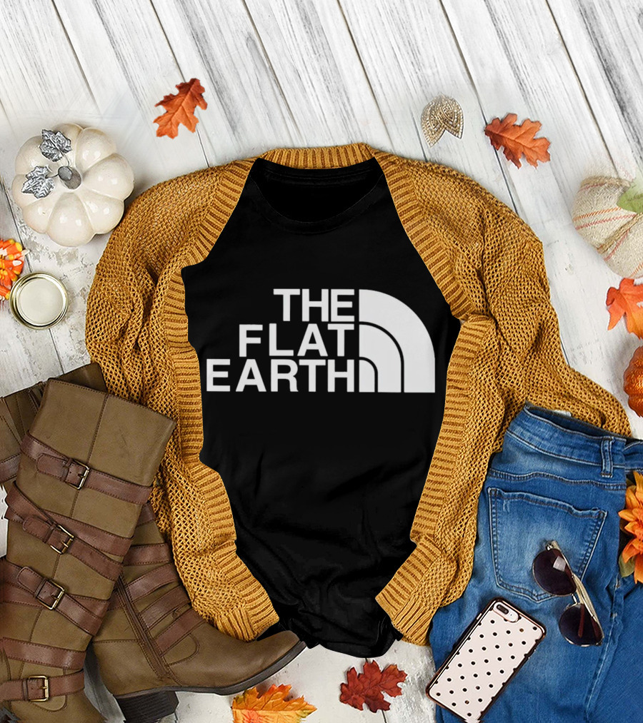 The Flat Earth North T-Shirt