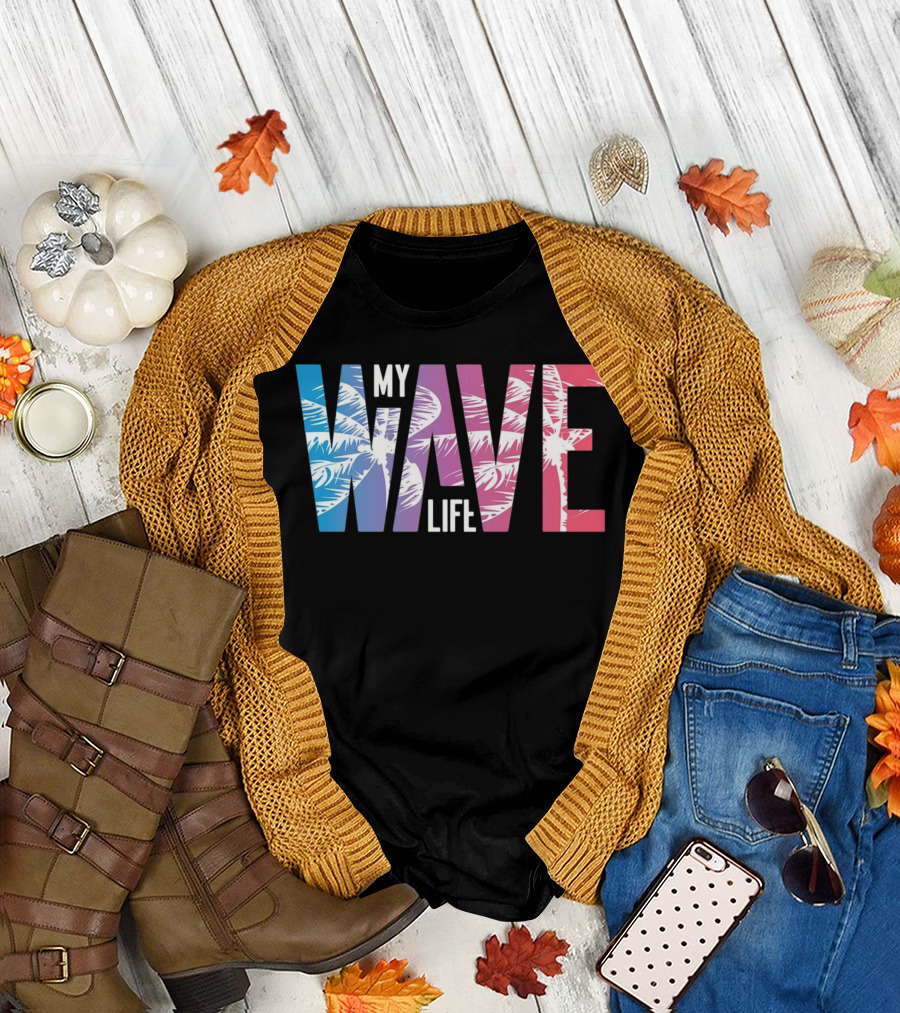My Wave Life Palm T-Shirt