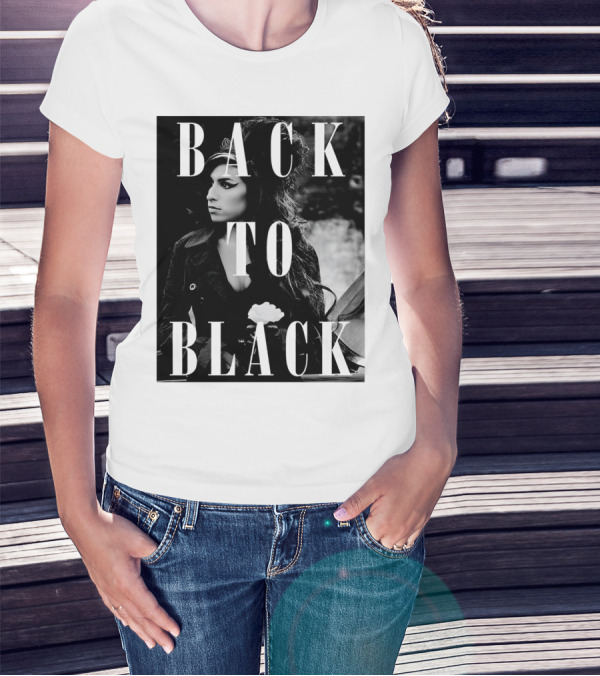 Amy Winehouse Back To Black T-Shirt