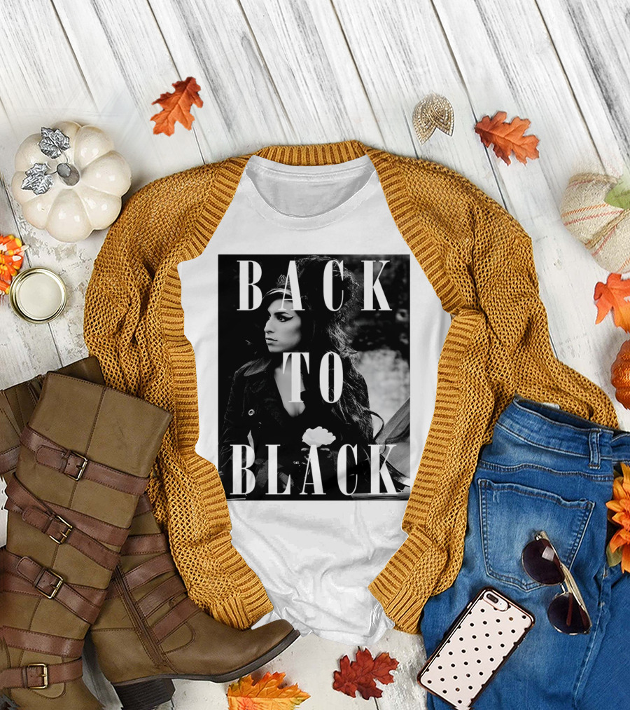 Amy Winehouse Back to Black T-Shirt