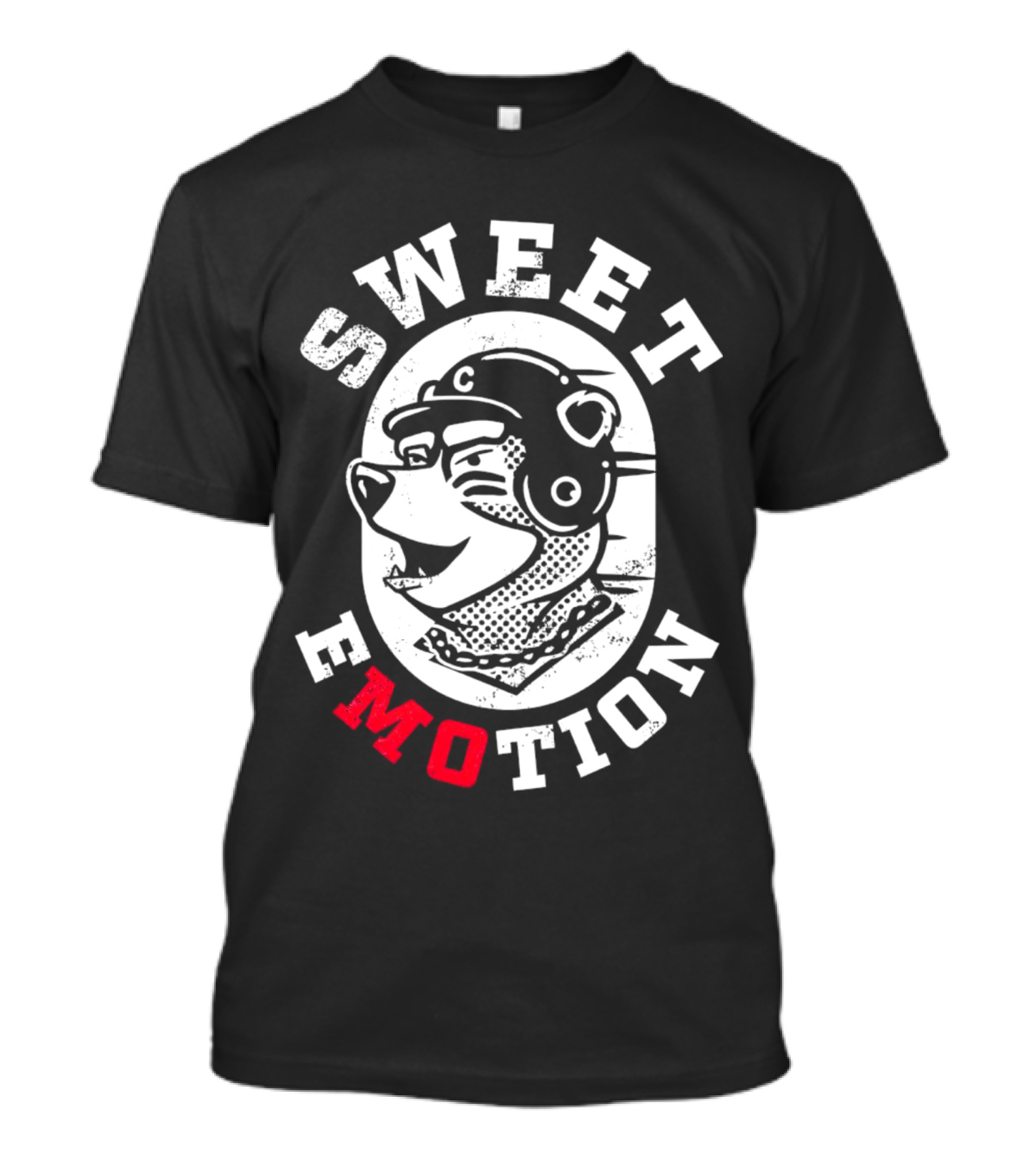 SWEET EMOTION Bear With Helmet And Glasses T-Shirt