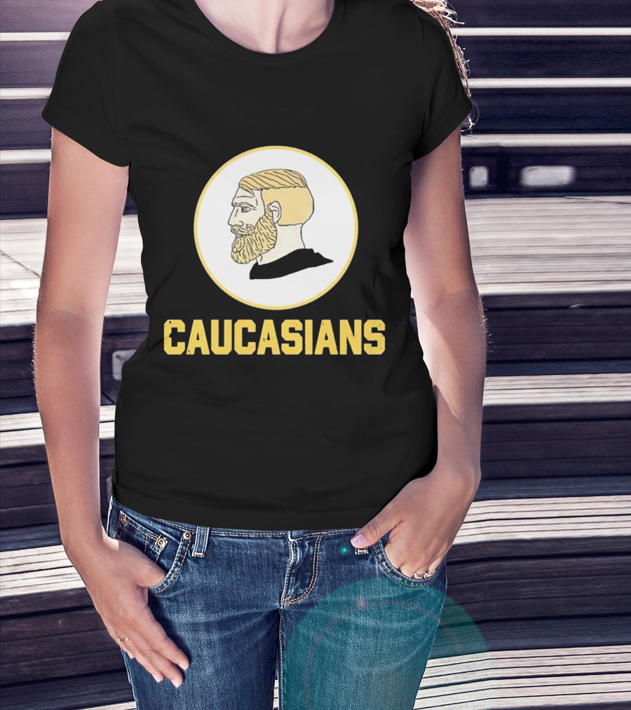 Caucasians Team Jersey Profile T-Shirt