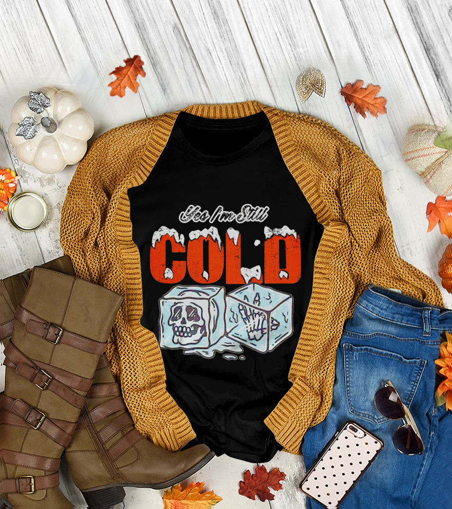Yes I'm Still Cold Ice Cube Skeleton Deluxe T-Shirt