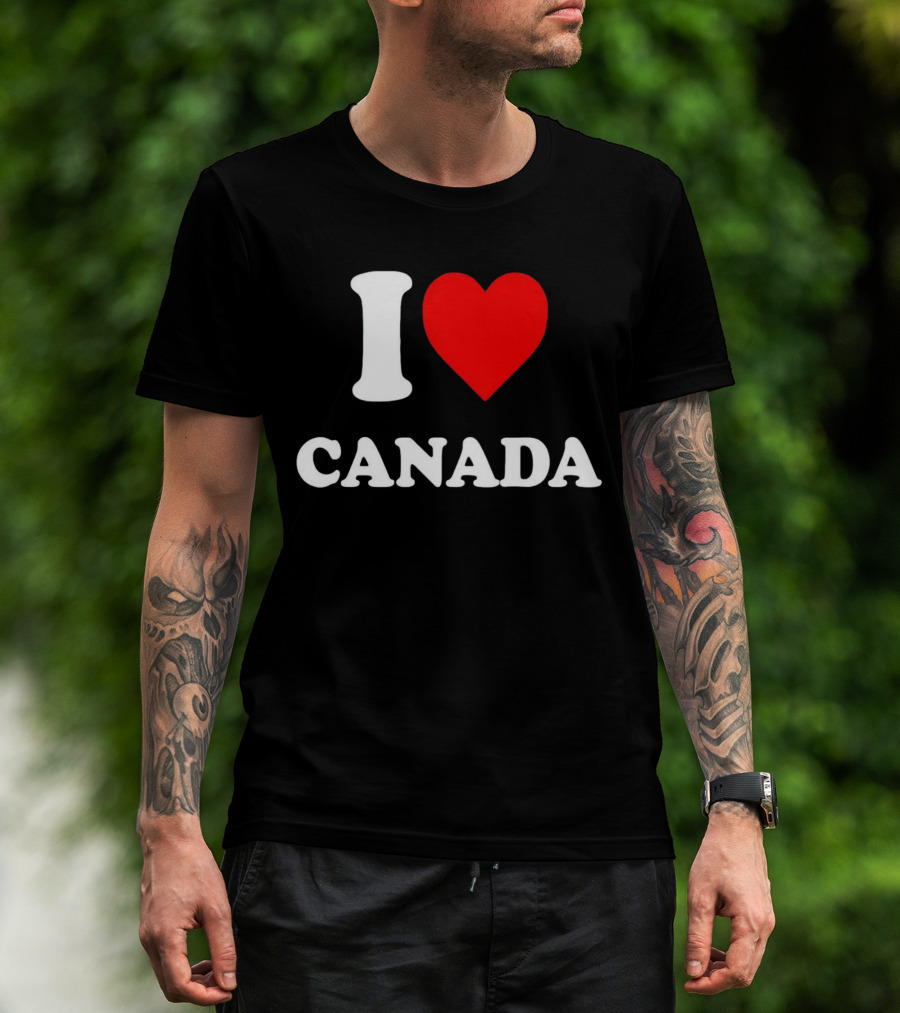 I Love Canada Elon Musk T-Shirt