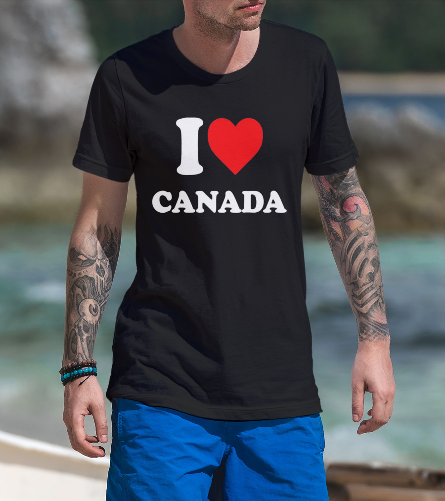 I Love Canada Elon Musk T-Shirt