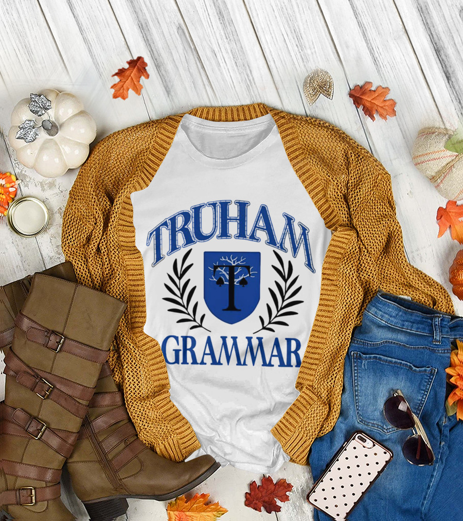 Truham Grammar Crest Anthony Smith Heartstopper T-Shirt