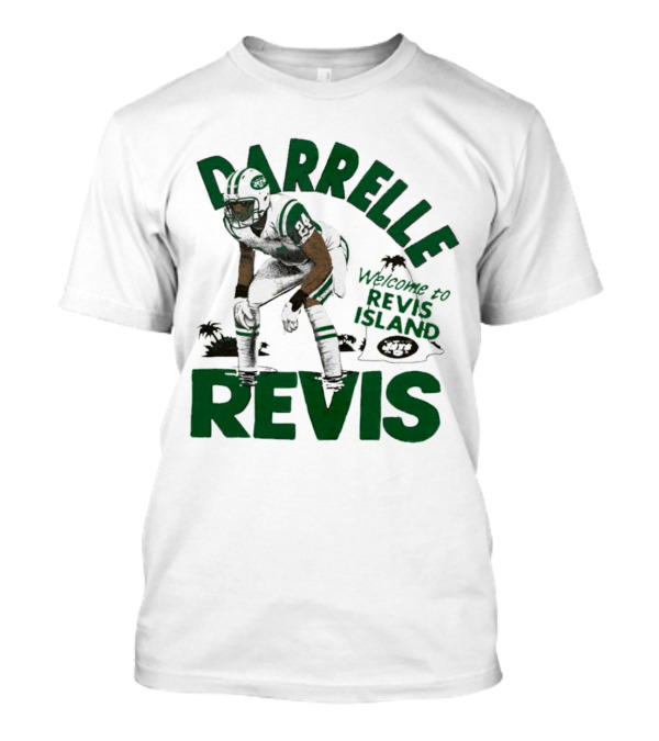 Darrelle Revis New York Jets Welcome To Revis Island 28 T-Shirt
