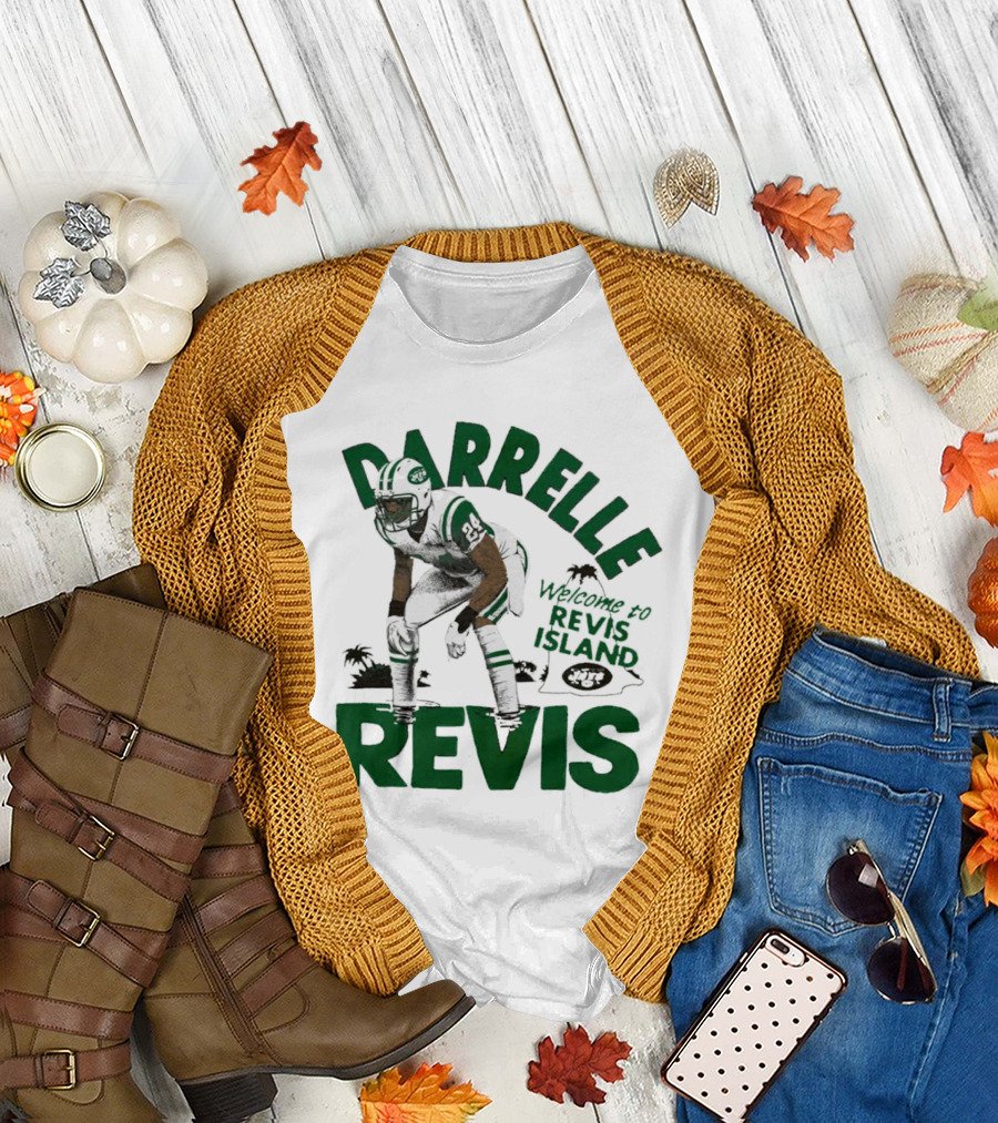 Darrelle Revis New York Jets Welcome to Revis Island 28 T-Shirt