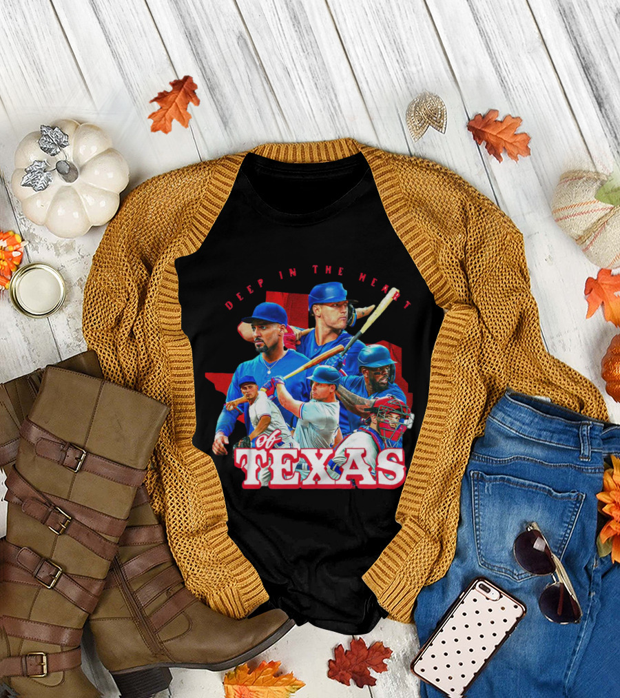 Deep in the Heart of Texas Baseball T-Shirt