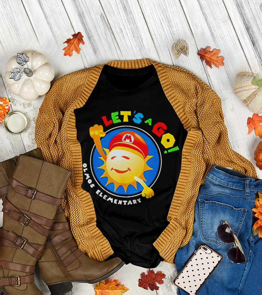 Let's a Go Sun Olmos Elementary T-Shirt