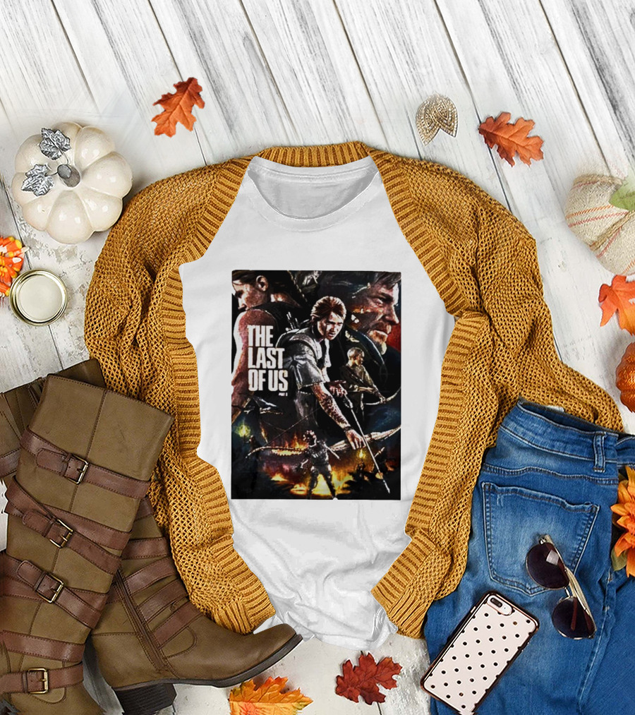 The Last of Us Part II Apocalyptic Survivor Adventure T-Shirt