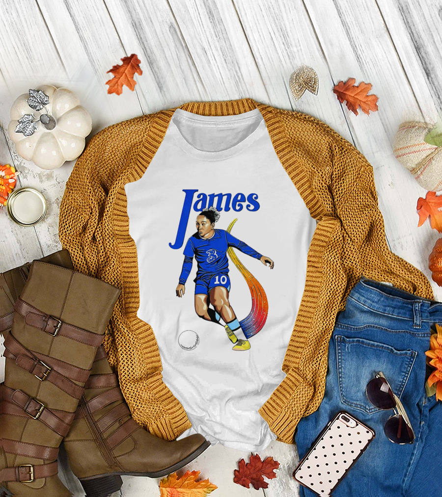Chelsea Women Soccer Lauren James Number 10 Cheat Code T-Shirt