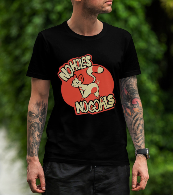 No Holes No Goals Fox T-Shirt
