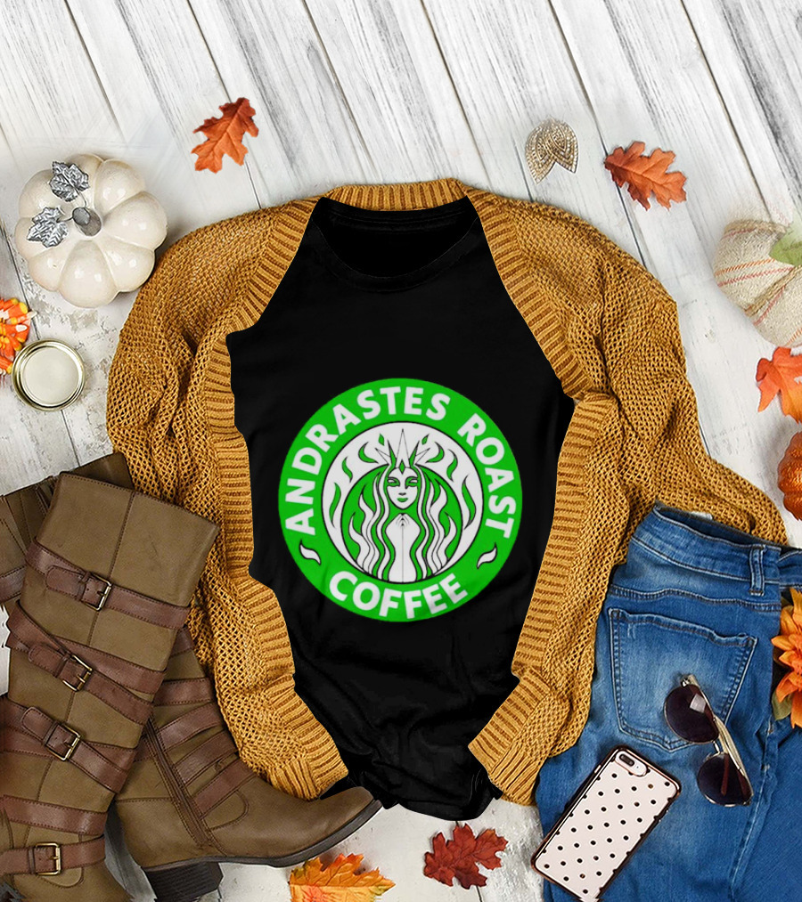Andrastes Roast Coffee Inquisition Green T-Shirt
