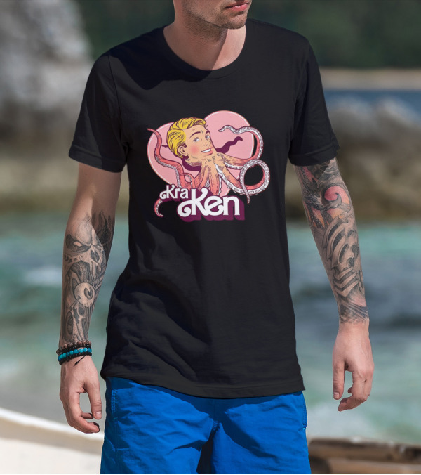Ken KraKen Barbie Octopus T-Shirt