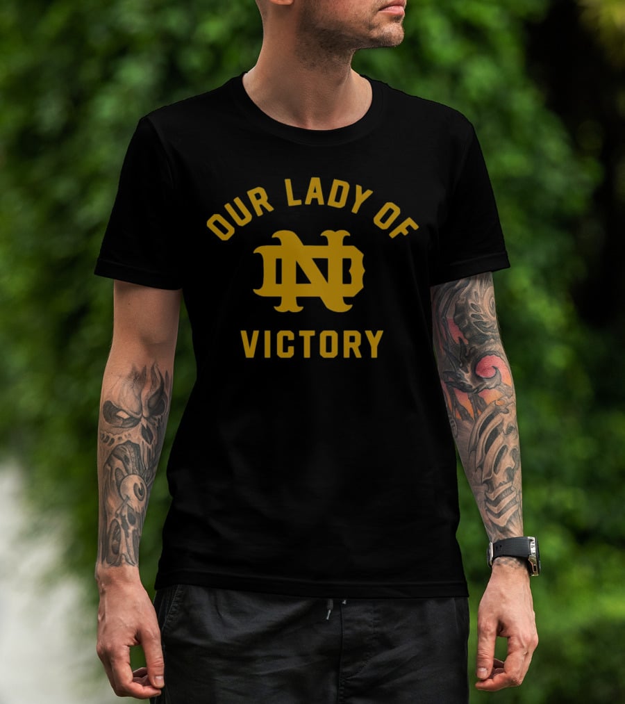 Notre Dame Fighting Irish Our Lady Of Victory T-Shirt