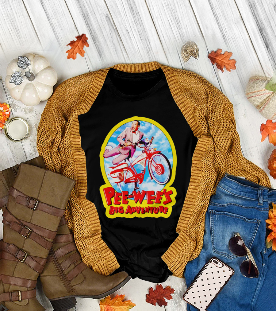 Pee Wee's Big Adventure Comedy Large Marge Bike Scene T-Shirt