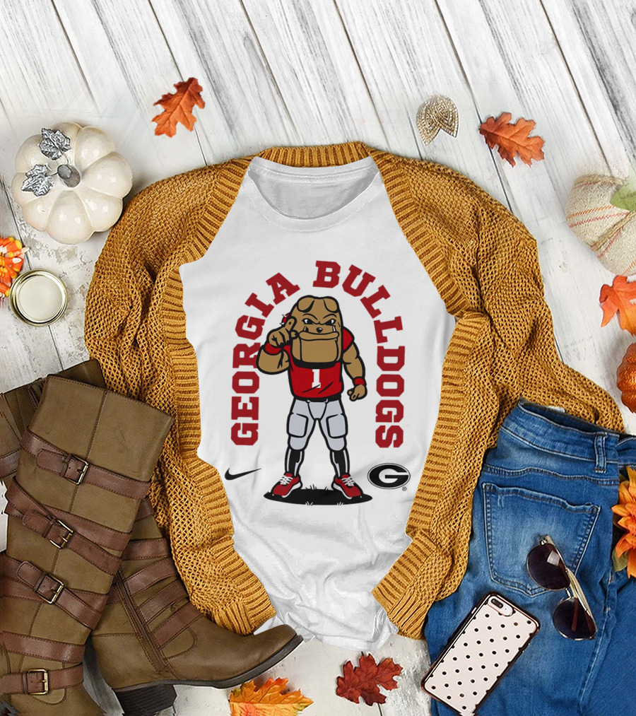 Georgia Bulldogs Mascot Athletic Bulldog T-Shirt